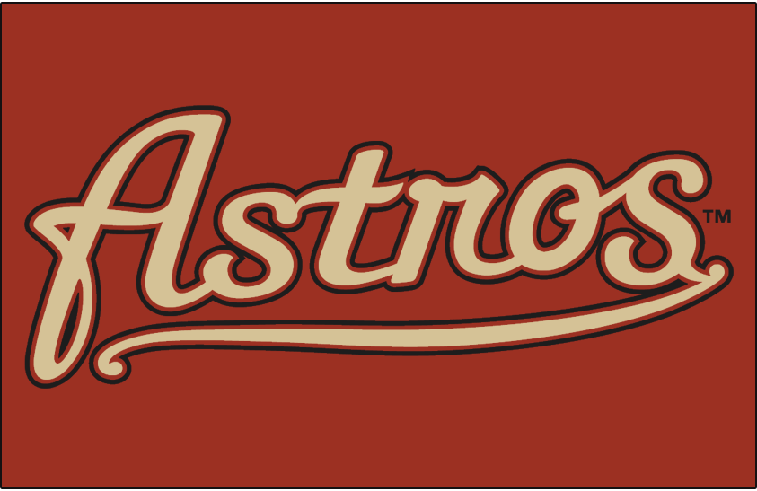 Houston Astros 2002-2012 Jersey Logo iron on transfers for fabric